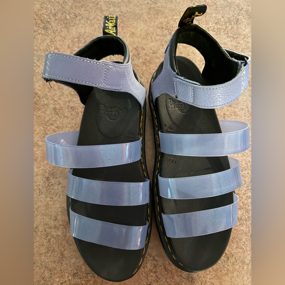 Size 11 women’s purple Doc Martens sandals